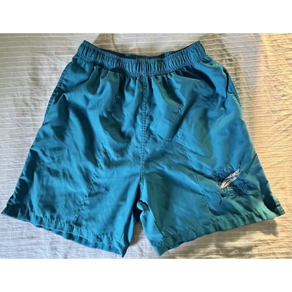 Guy Harvey by AFTCO Men’s Shorts - Teal - Size Medium - Stretch - Breathable